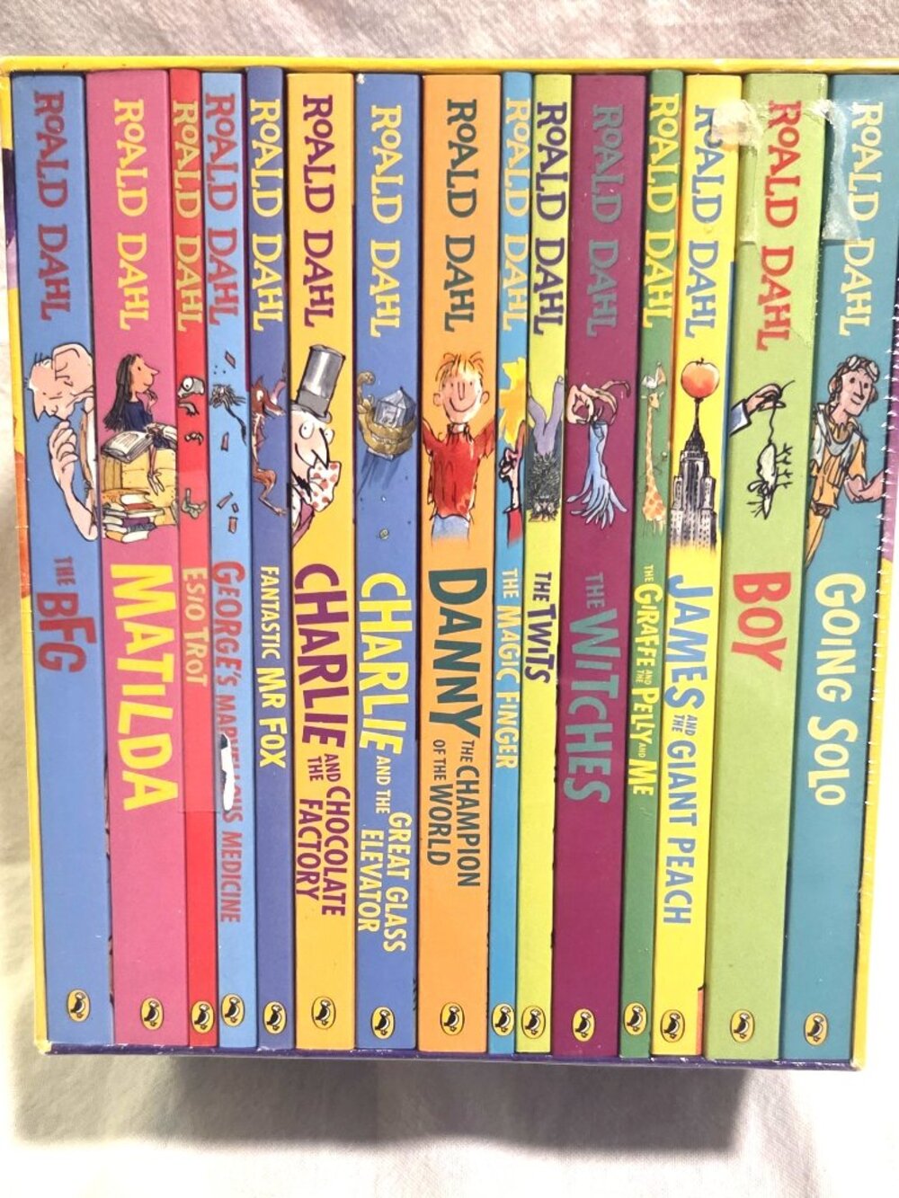 Roald Dahl 15 Book Phizz Whizzing Collection - Brand New in Box & Plastic - NWT